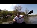 fat guy sings moana on canoe