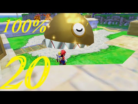 Pianta Village, Shines 1-5 | Super Mario Sunshine | 100% & No Commentary