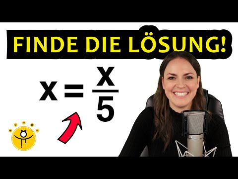 Kannst du die Gleichung lösen? – x auf beiden Seiten