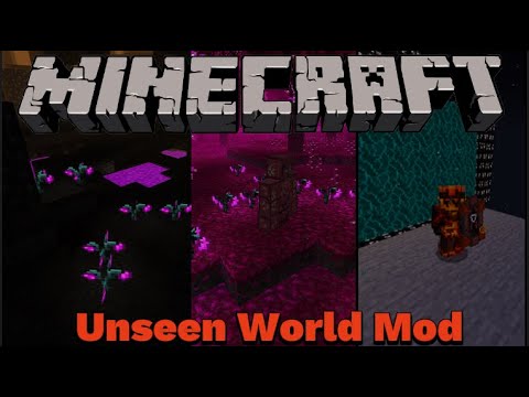 Discover Unseen World Mod! New biomes, mobs & more | 1.20.1 1.19.4