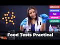 Food Test Practical Biology