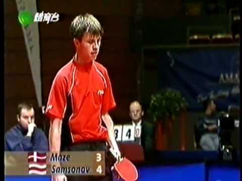 Europe Top 12 Vladimir Samsonov  vs Michael Maze