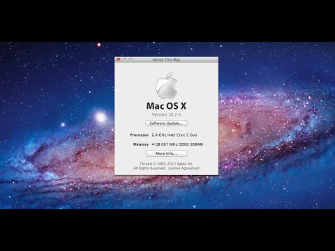 Using Mac OS X  Lion 10.7 in 2021