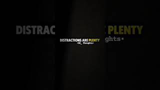 { Distractions are plenty } English best motivational status/successful/#shorts #motivation #explore