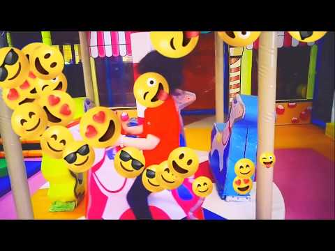 Ela is Playing in The Game Area - Fun Kids Video #9