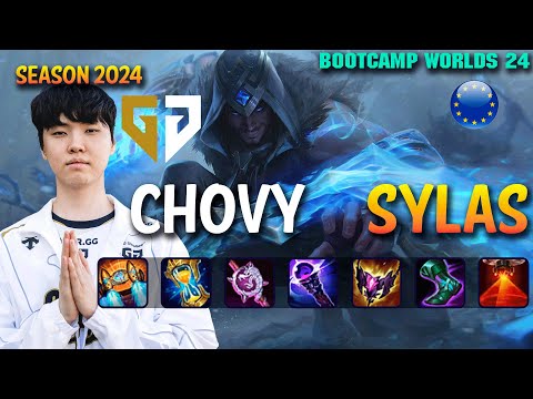 GEN Chovy SYLAS vs IRELIA Mid - Patch 14.21 EUW Ranked WORLDS 2024 Bootcamp | lolrec