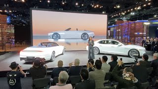 Genesis EV X Convertible Concept  & G90