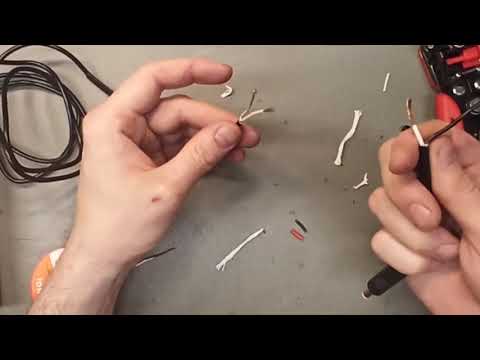 How to repair/change a damaged DC connector on a battery charger