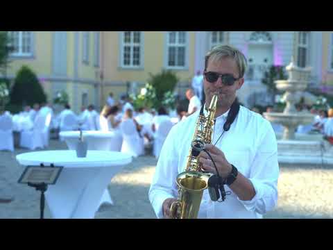 Saxophonist Hochzeit Lounge Empfang Schloss Mister SAX