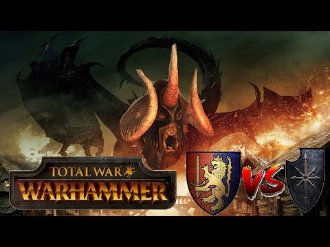 Total War Warhammer Live BattleCast #83: Chaos vs Bretonnia - DESOLATION OF KHOLEK