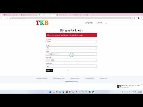 Đăng ký tài khoản
