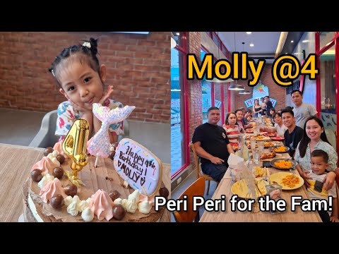 Molly's 4th Birthday Celebration at Peri-peri Chicken!