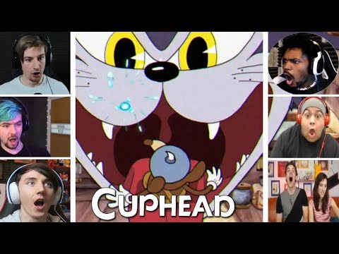 Let's Players Reaction To Werner Werman (Boss) Last Phase | Cuphead