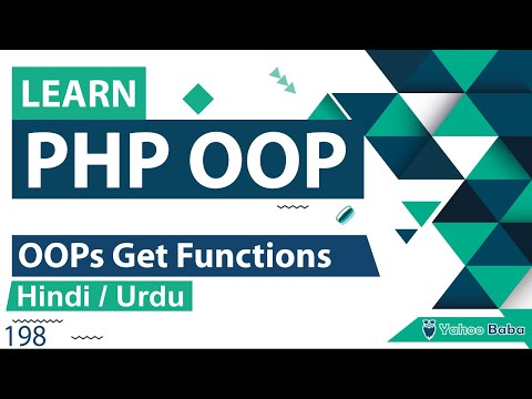 PHP OOP Get Functions Tutorial in Hindi Urdu