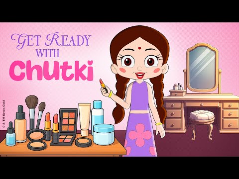 Chhota Bheem - Chutki's Makeup Challenge | Cartoons for Kids | Princess Dress up and Makeover Videos