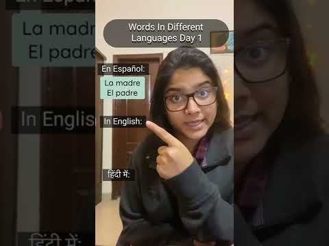 How to say words in DIFFERENT LANGUAGES | For Beginners