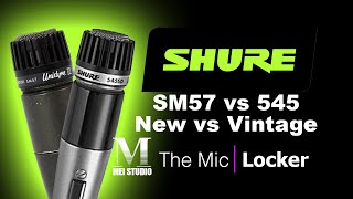 Video thumbnail for SM57 vs 545 - Vintage vs New by MEI Studio