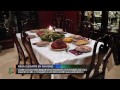 Mesa elegante en Navidad