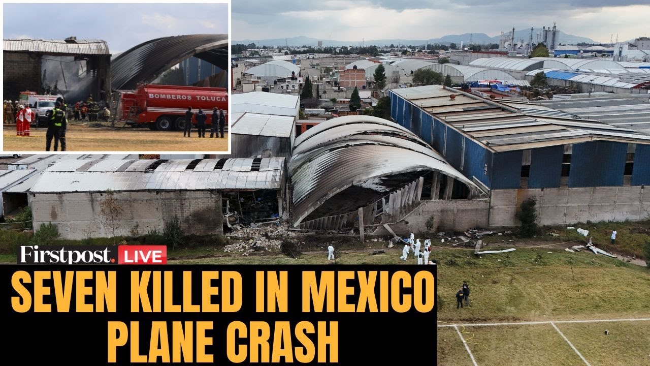 LIVE: Plane Crashes in Mexico, Killing At Least Seven People | Mexico Plane Crash | N18G