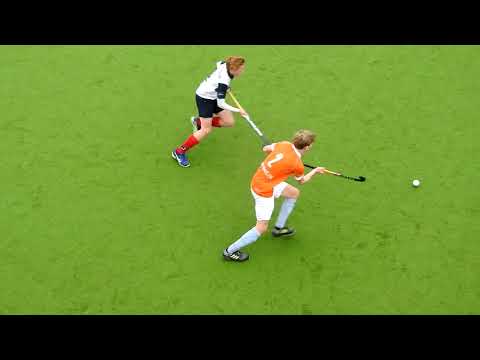 Huizen JB1 - Bloemendaal JB1 24-3-2018 4-3 eindstand