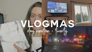 VLOGMAS DAY 19+20: santa parade, planning my next week!