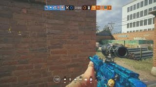 ［R6S］リスキルでC4飛んできて皆下がるの面白スギィ！！笑