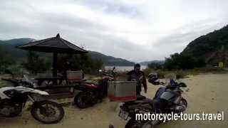 preview picture of video 'Serbia-Motorcycle-tour-danube-gorge-adventure-motorcycle-tours-transylvania-live'