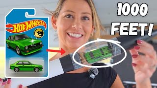 We Launched A Hot Wheels Super Treasure Hunt In A Rocket!!! 🚀