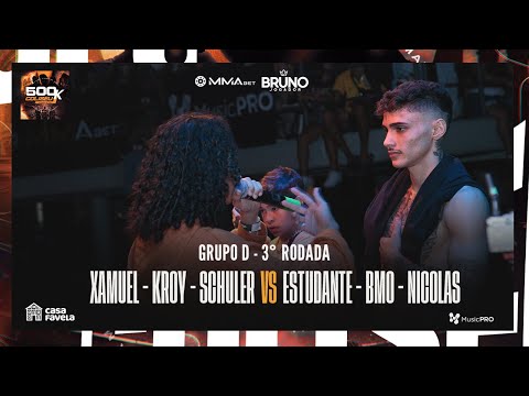 (FICOU PESSOAL? 🔥) KROY, XAMUEL E SCHULER X ESTUDANTE,NICOLAS E BMO - GRUPO D - 3° RODADA - #BDC500K