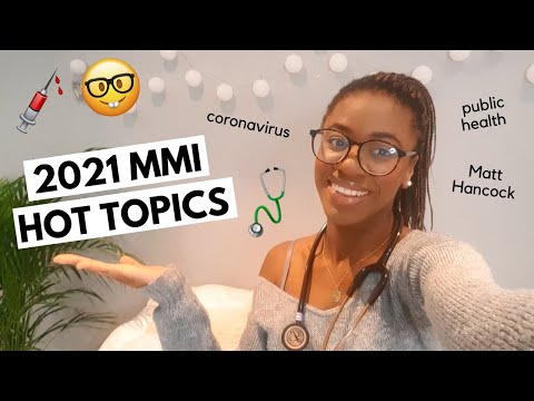 MMI Hot Topics 2021 (Topics that might come up in your online MMI! + Model answers)