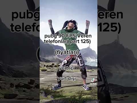 PUBG 90 FPS VEREN TELEFONLAR #pubgmobıle
