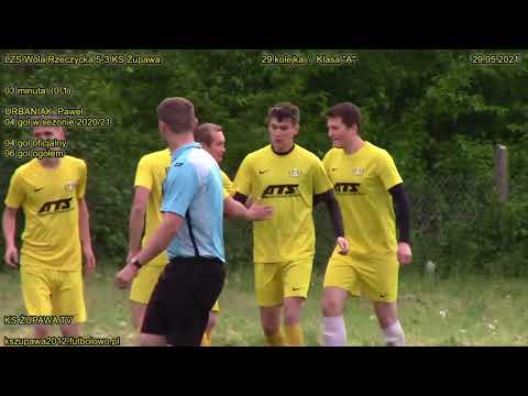 LZS Wola Rzeczycka 5-3 KS Żupawa (0-1 Urbaniak Paweł) 29.05.2021 / Klasa "A"