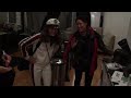 Michelle Shocked & Elizabeth & Karl Of Sewage NYC listening to an Edison cylinder