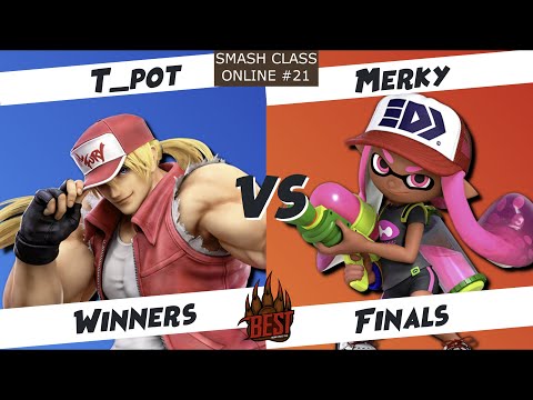 Smash Class Online #21 Winners Finals - T_pot (Terry) vs. Merky (Inkling)