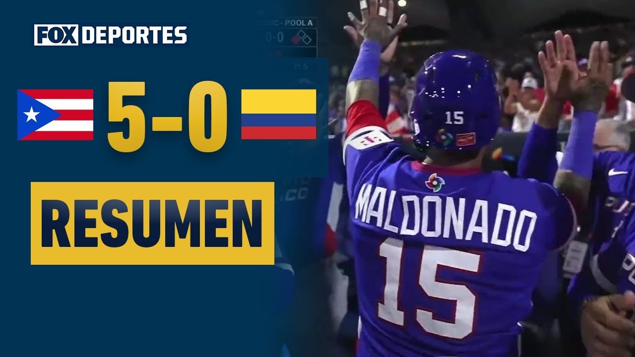 🤯🔥 ¡SE IMPONE PUERTO RICO! | Puerto Rico 5-0 Colombia | World Baseball Classic 2026 | HIGHLIGHTS
