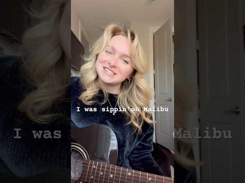 Malibu for Monday! #singersongwriter #nashville #pop #country #smallartist #acoustic #viralshort