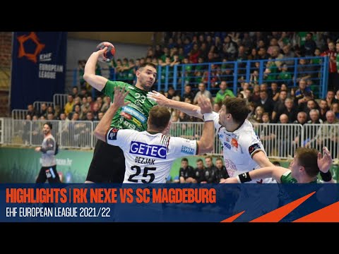 HIGHLIGHTS | RK Nexe vs SC Magdeburg | Round 10 | EHF European League 2021/22