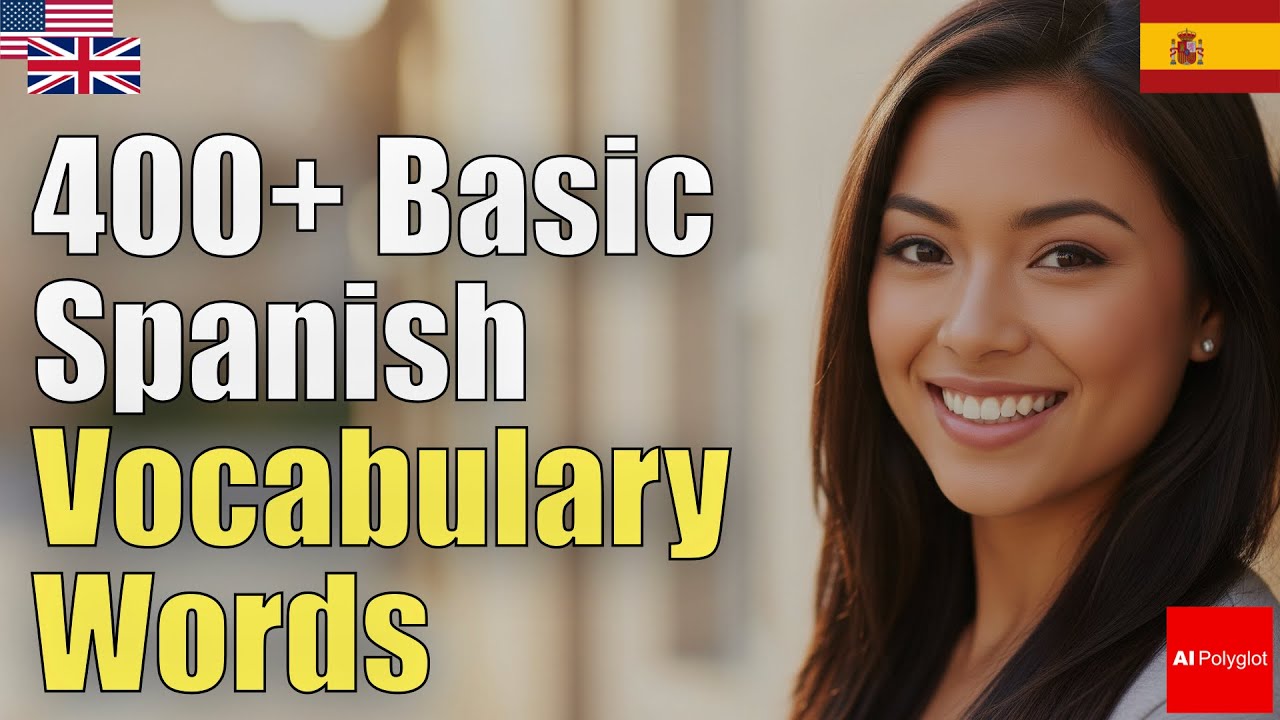 400+ Basic Spanish Vocabulary Words | Natural Listening | Must-Know 400+ Basic Spanish Vocabulary Words | Natural Listening | Must-Know
