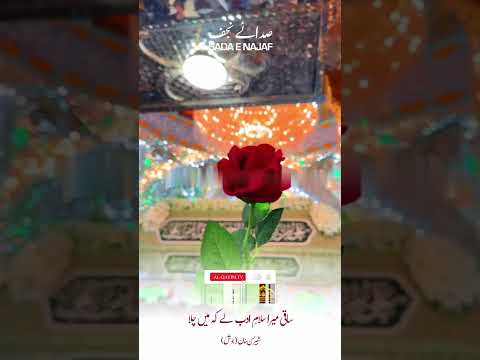 Le Wo Najaf Ki Samth Sey Ane Lagi Sada || Mola E Kainat Aur Awaz De Mujhe || Ali Ashar Jafri || 2026