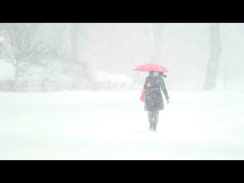 US: Huge snowstorm hits US east coast as New York declares state of emergency