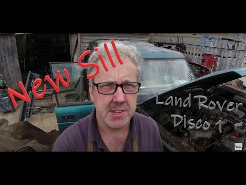 Discovery 1 300 TDI Sill replacement - new works vehicle ep4