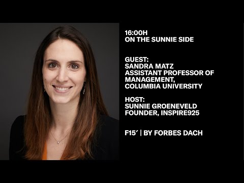 Sandra Matz, Columbia Business School: #OTSS - YouTube