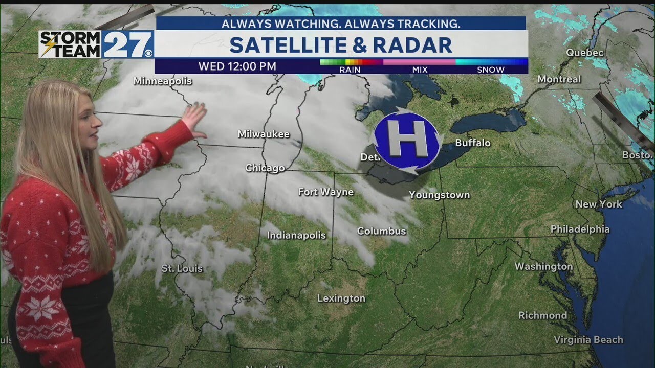 Active weather pattern returns after Christmas