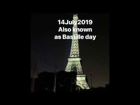 July 14 Bastille day in Paris 2019