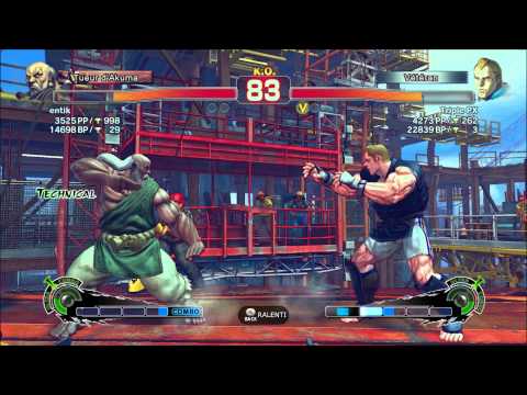 entik(Gouken) vs Triple PX(Abel) SSF4 AE