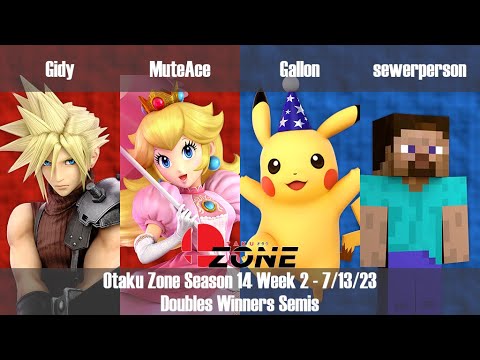 OZone14W2 - DWS - Gidy & MuteAce vs Gallon & sewerperson