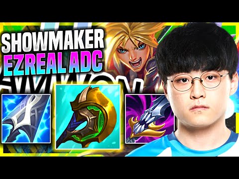 SHOWMAKER DOMINATING EZREAL WITH NEW ITEMS! - DWG ShowMaker Plays Ezreal ADC vs Kai'Sa!