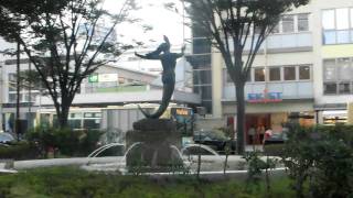 preview picture of video '[FC-150]平塚駅南口前の噴水[HD] -The fountain in front of Hiratsuka Station-'