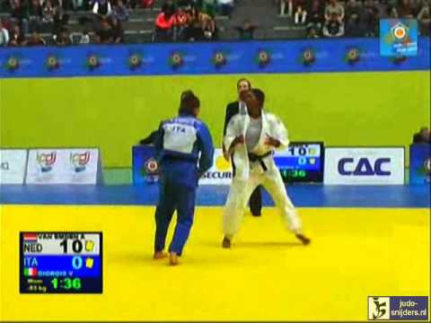 Judo 2013 European Open Women Lisbon: van Emden (NED) - Giorgis (ITA) [-63kg] final