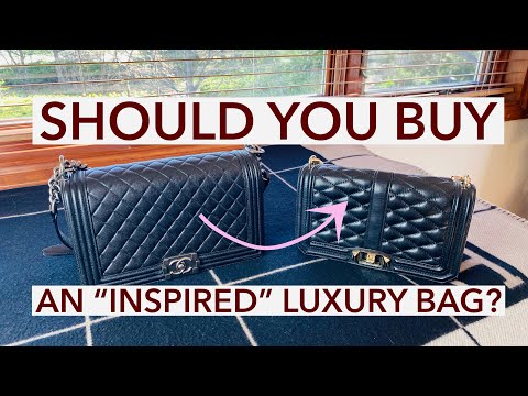 Should you test a style with an “inspired” bag before investing in the real deal? ???? Boy Bag v Love